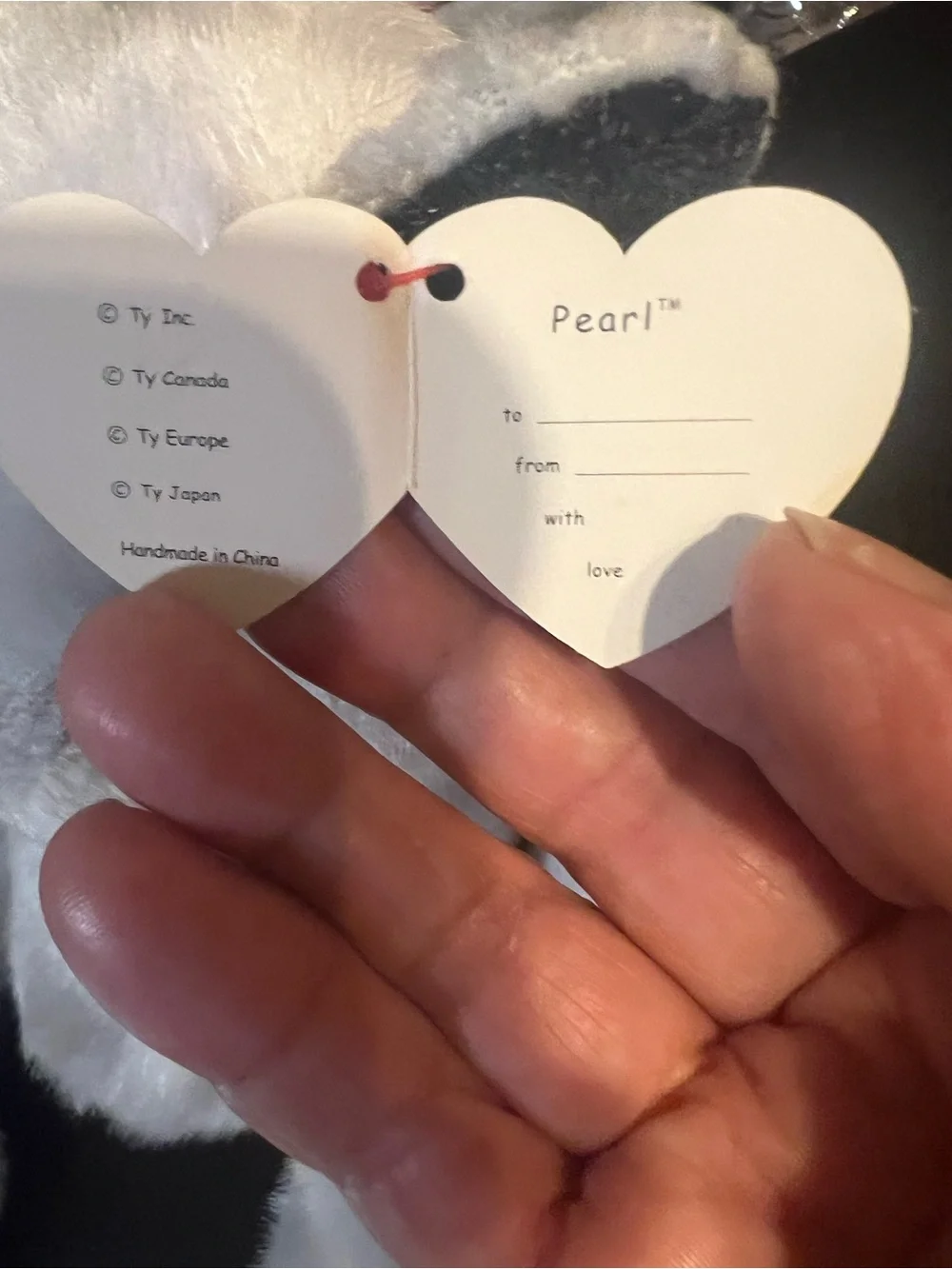 TY Classic Pearl Cat